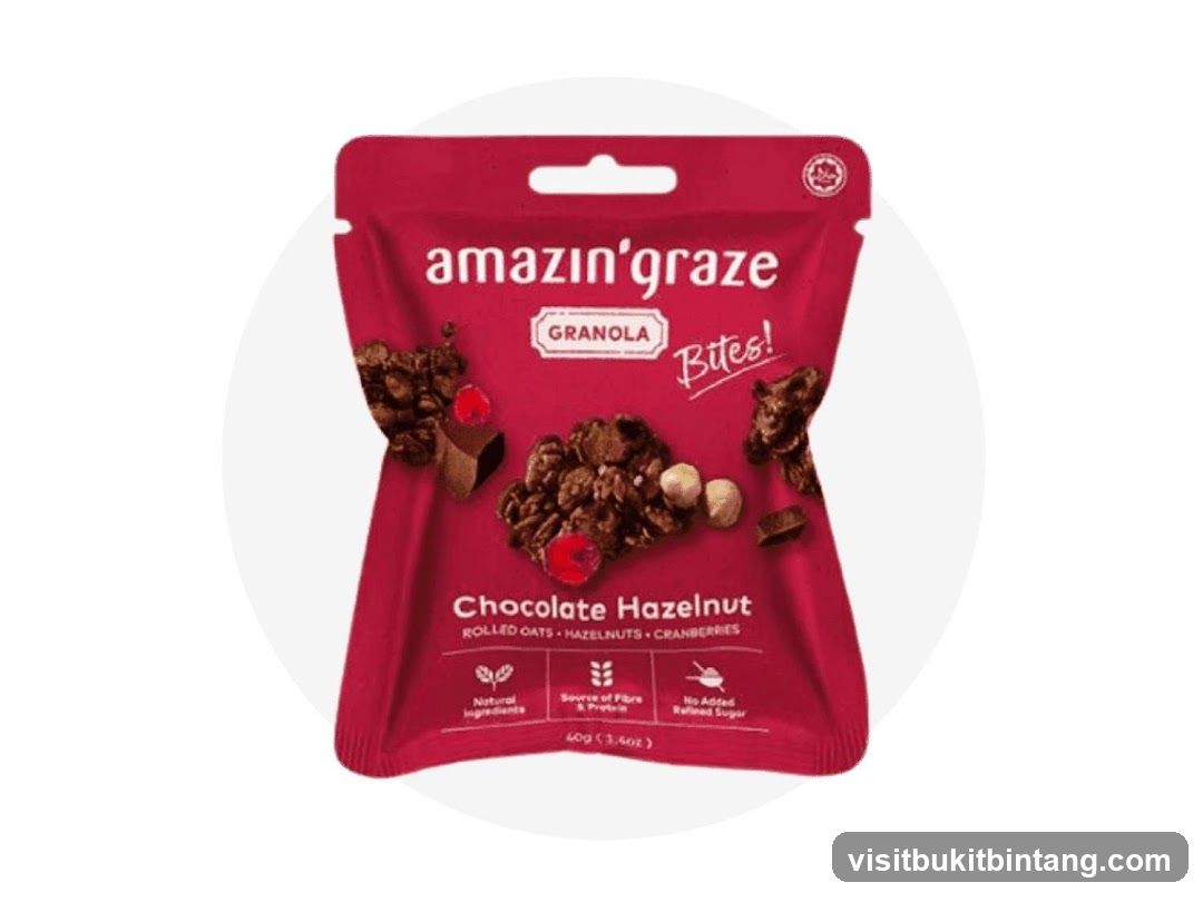 Amazin'graze Chocolate Hazelnut Granola Bites