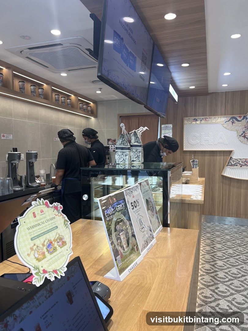 Tea Shop Counter