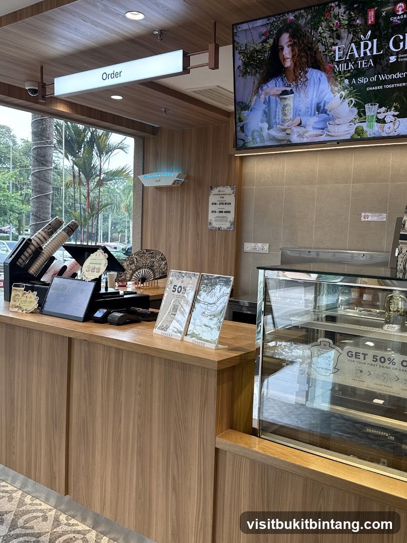 Chagee Order Counter