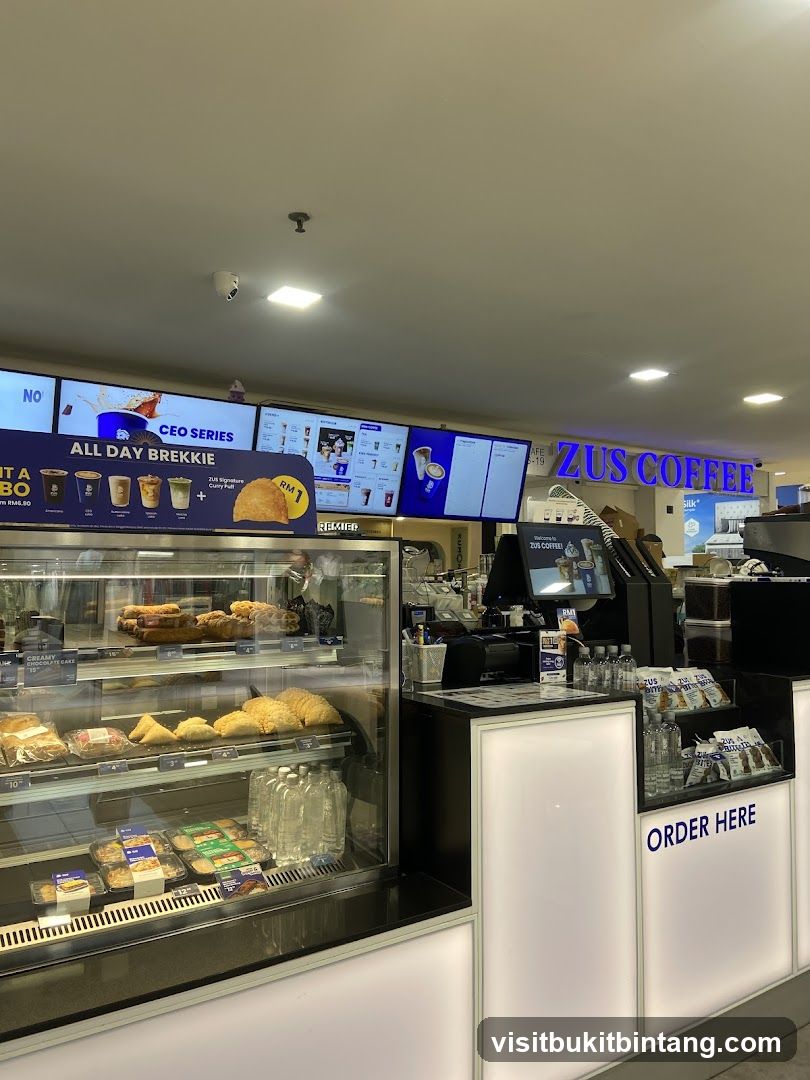 ZUS COFFEE Counter