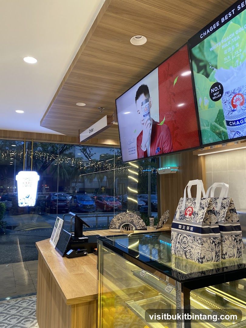 Chagee Drink Shop Counter