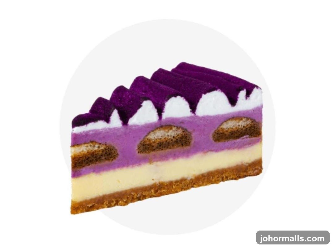Slice of Purple Cake