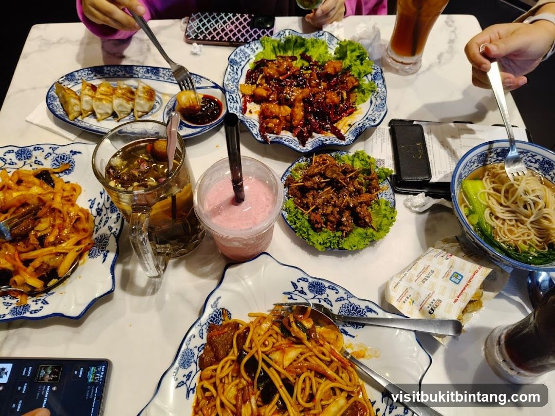 Chinese Food Spread