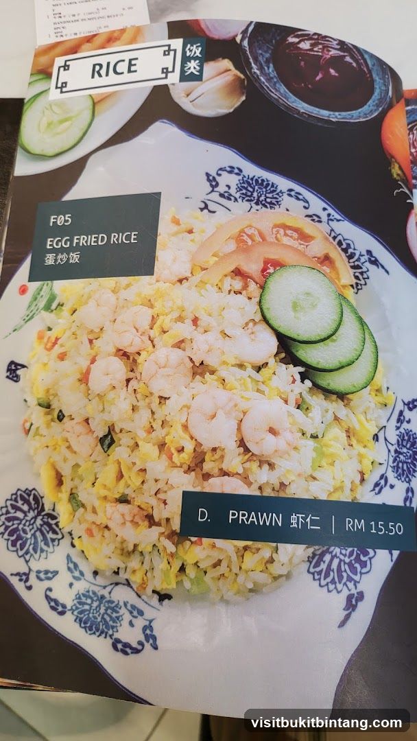 Rice Menu