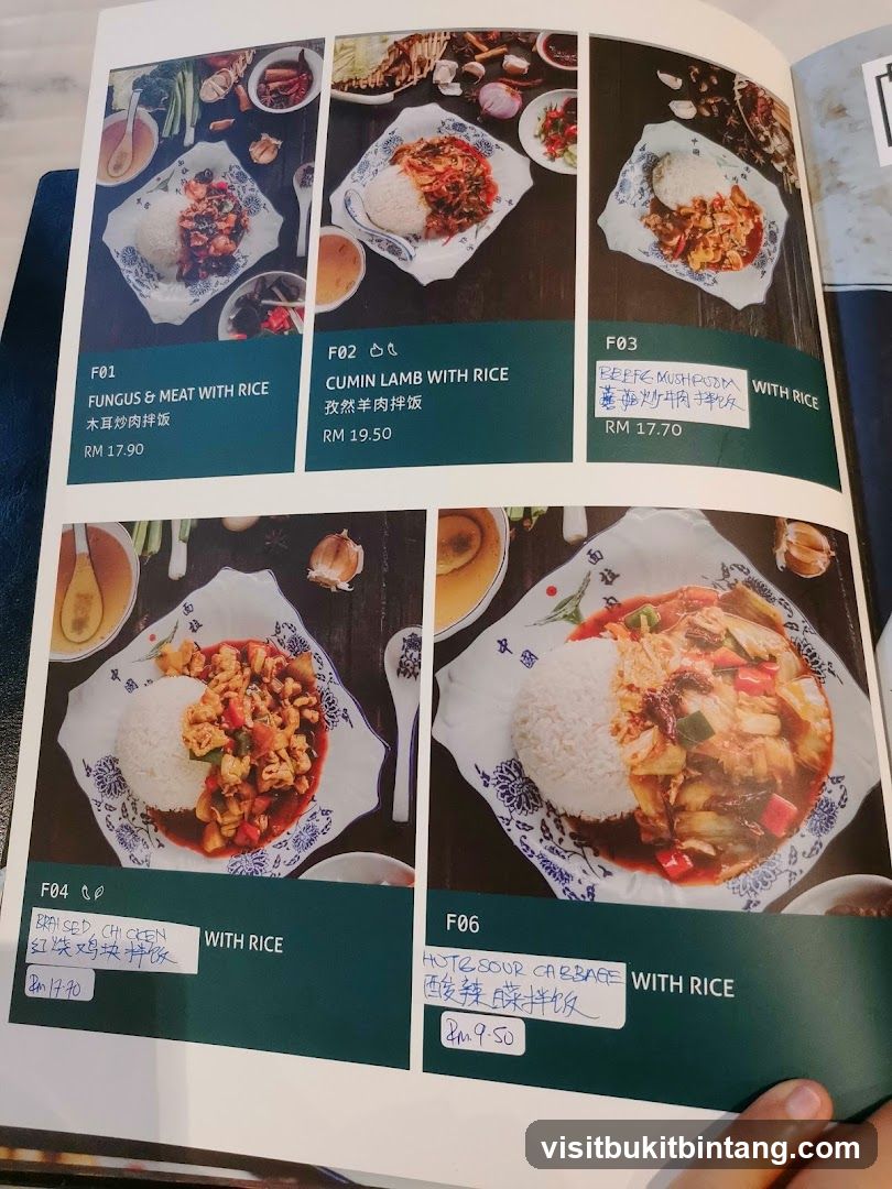 Menu Items