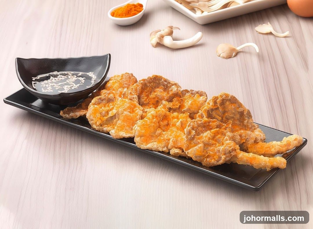 Fried Mushrooms with Dip