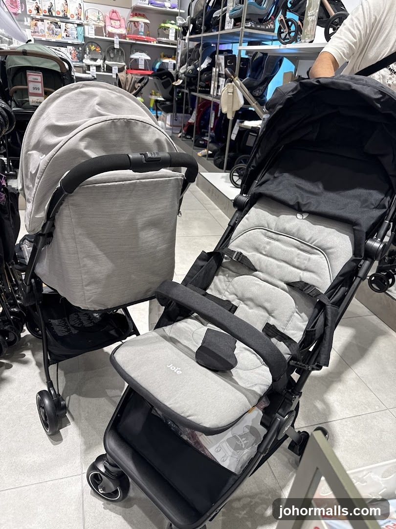 Strollers in a Store