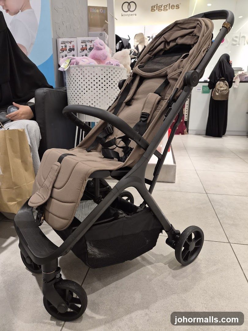 Stroller in a store