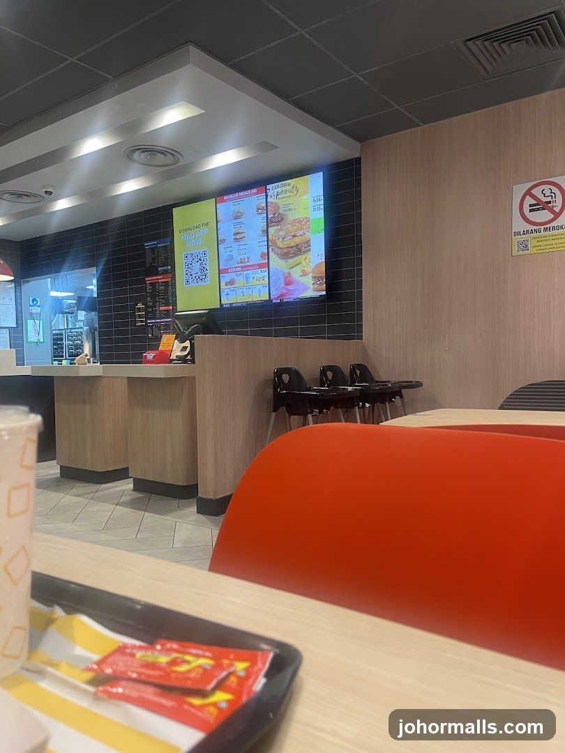 Fast Food Restaurant Interior