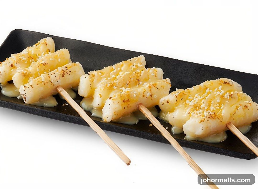 Skewered Fried Cheese Sticks