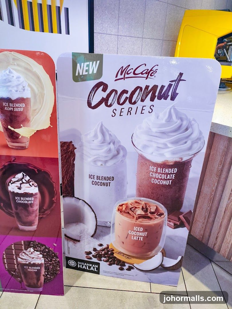 McCafé Coconut Series Promotion