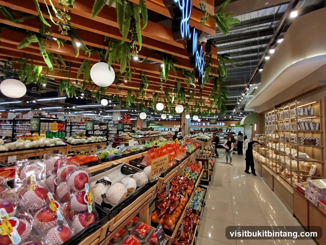 Supermarket Produce Aisle