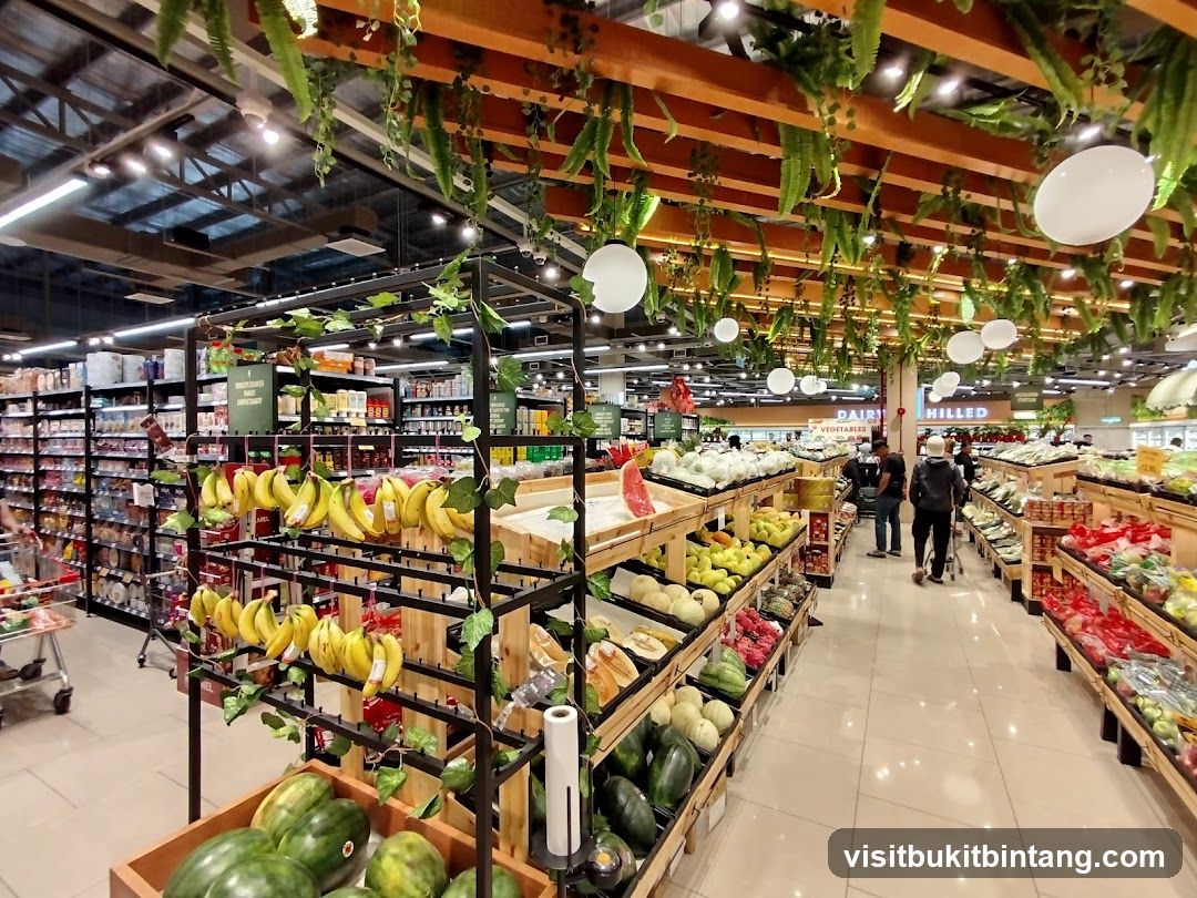 Supermarket Produce Aisle