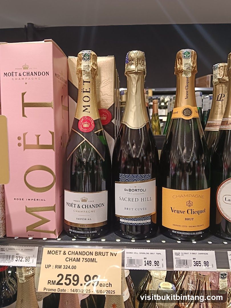 Champagne Display