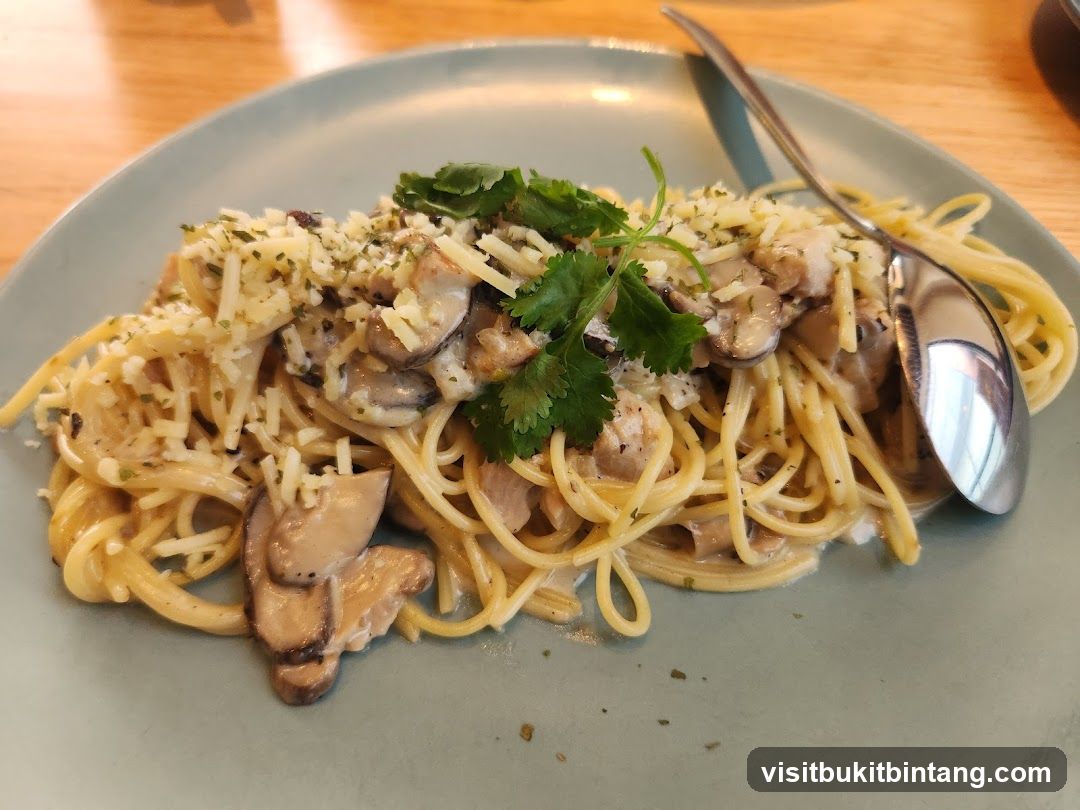 Mushroom Spaghetti