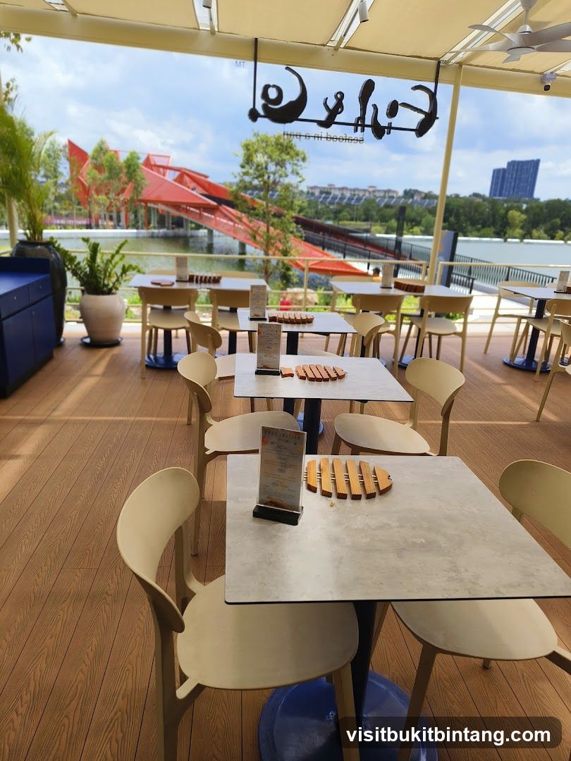 Outdoor Seating Area with a View