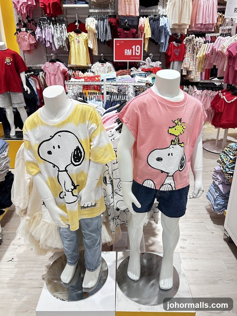 Children's Clothing Display