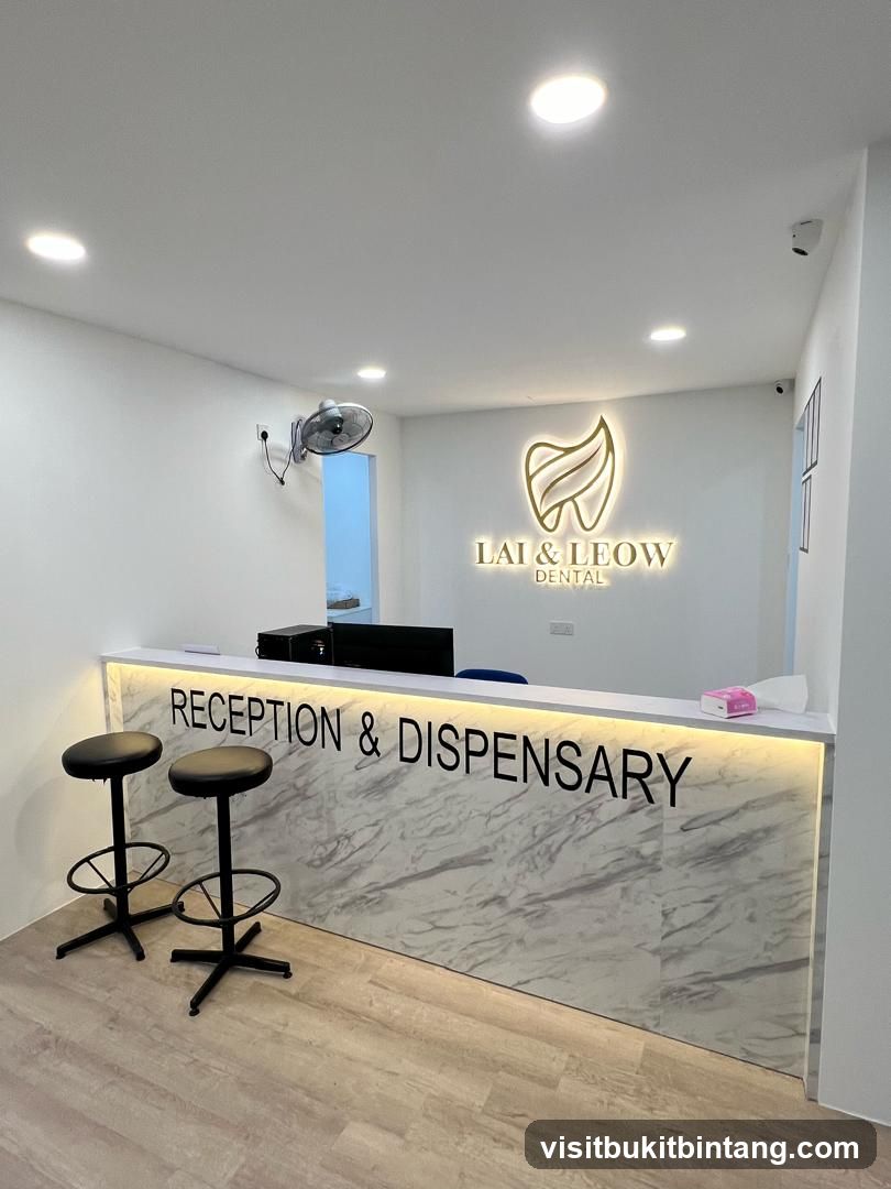 Dental Clinic Reception Area