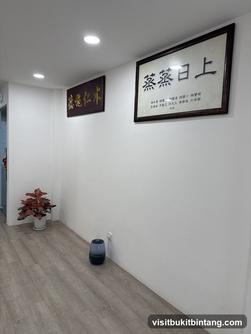Hallway with Artwork