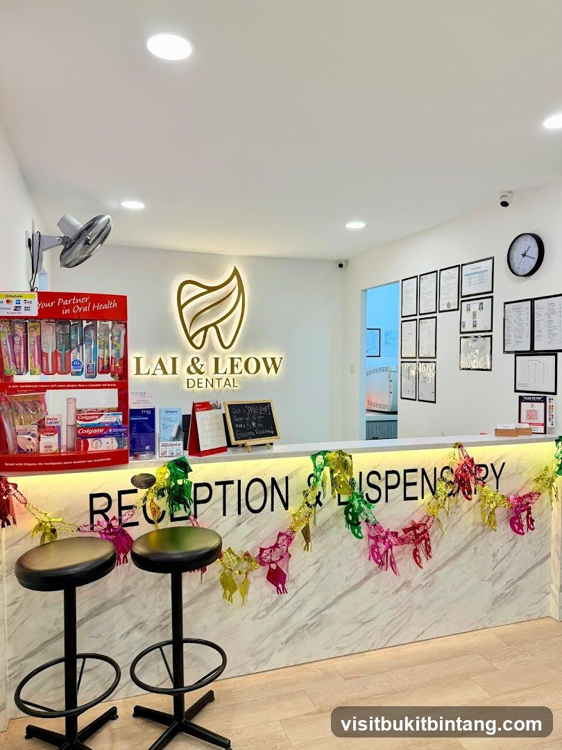 Dental Clinic Reception Area