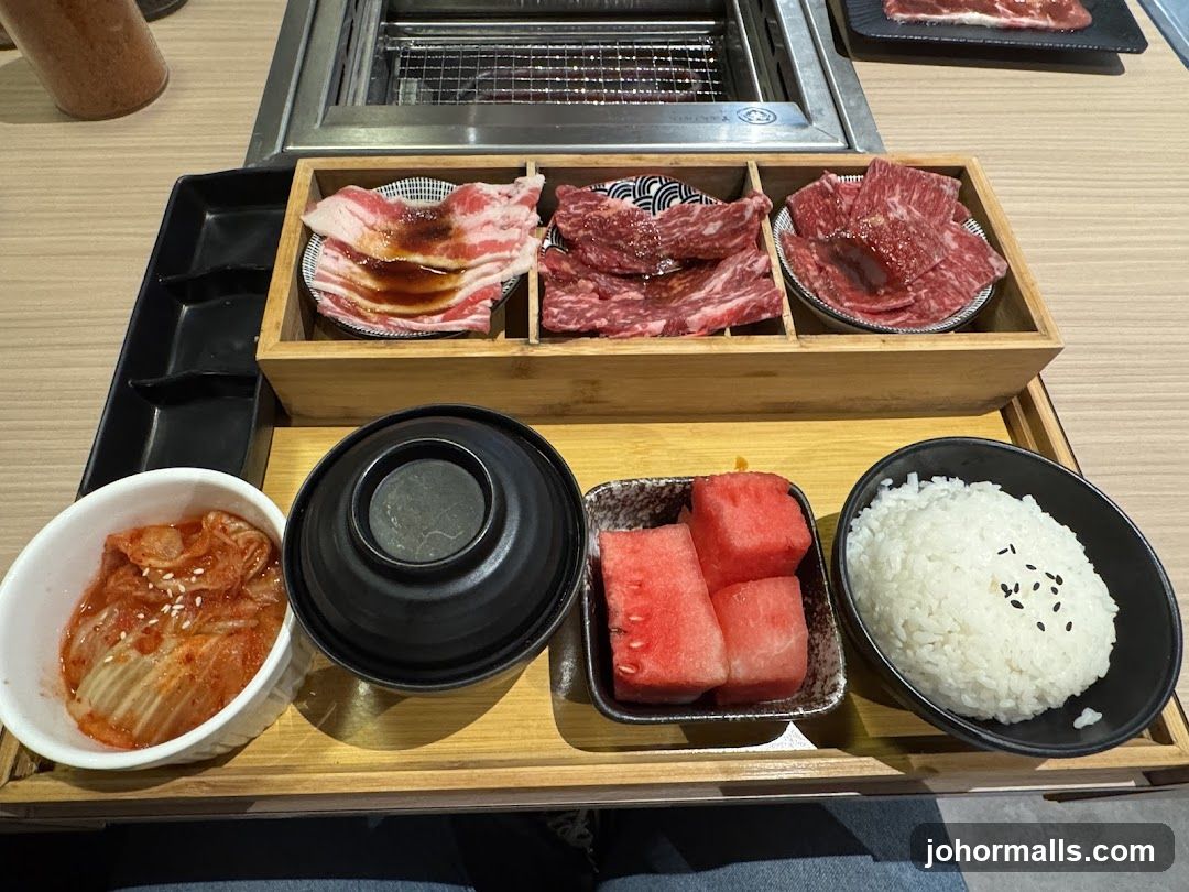 Assortment of Meats and Sides