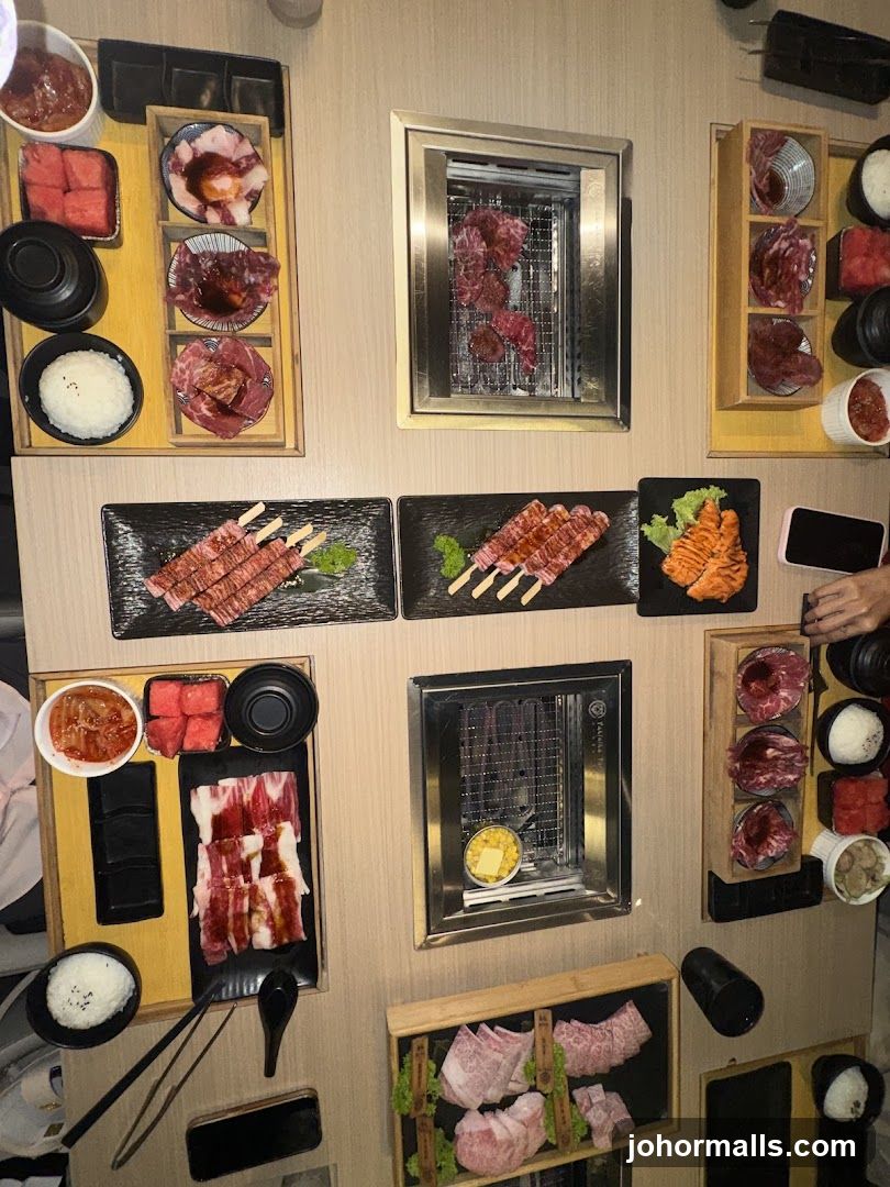 Assortment of Grilled Meats and Sides