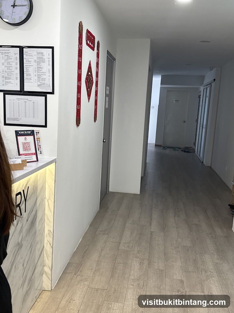 Reception Area with Hallway