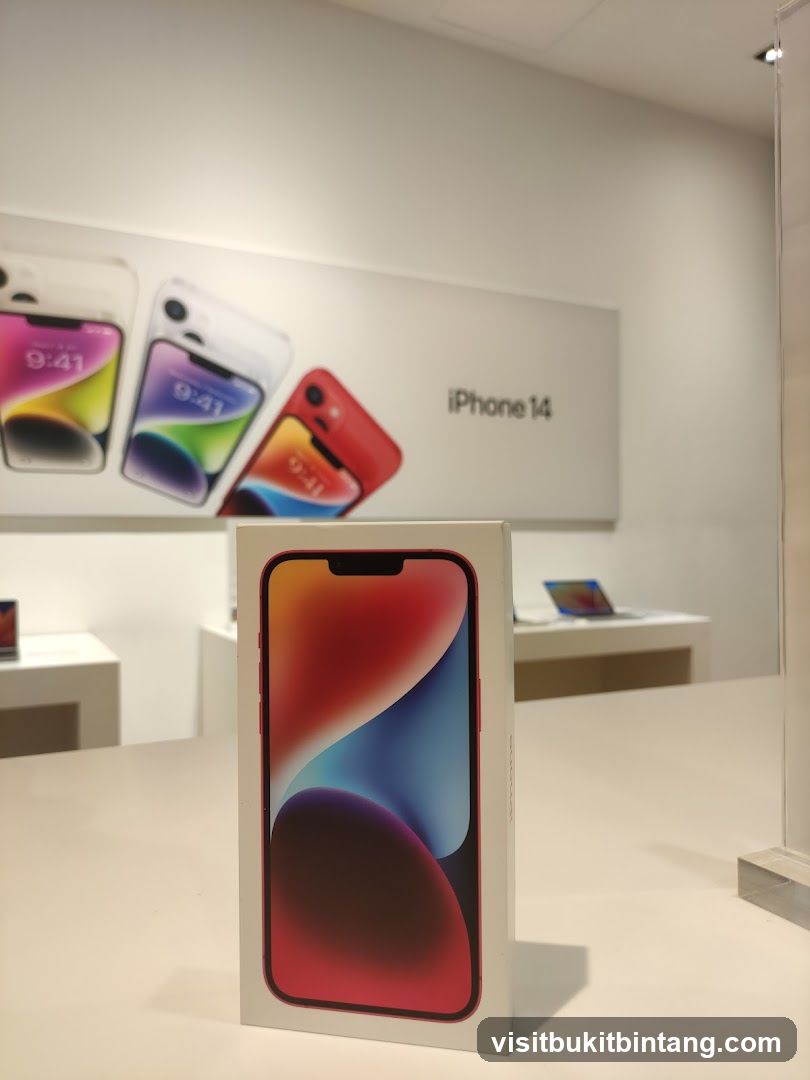 iPhone 14 Box Display