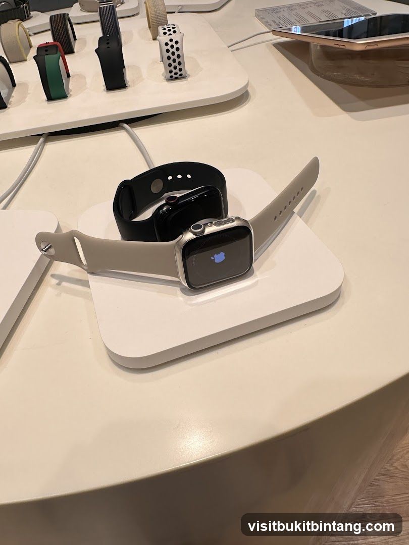 Smartwatches on Display