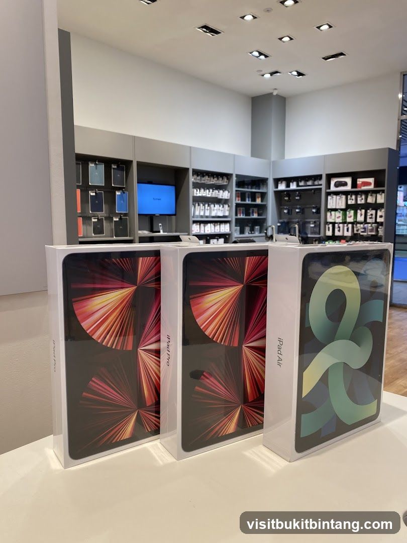 Tablets on Display