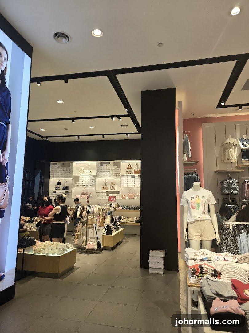 Clothing store interior