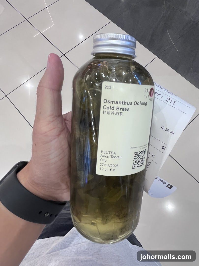 Osmanthus Oolong Cold Brew