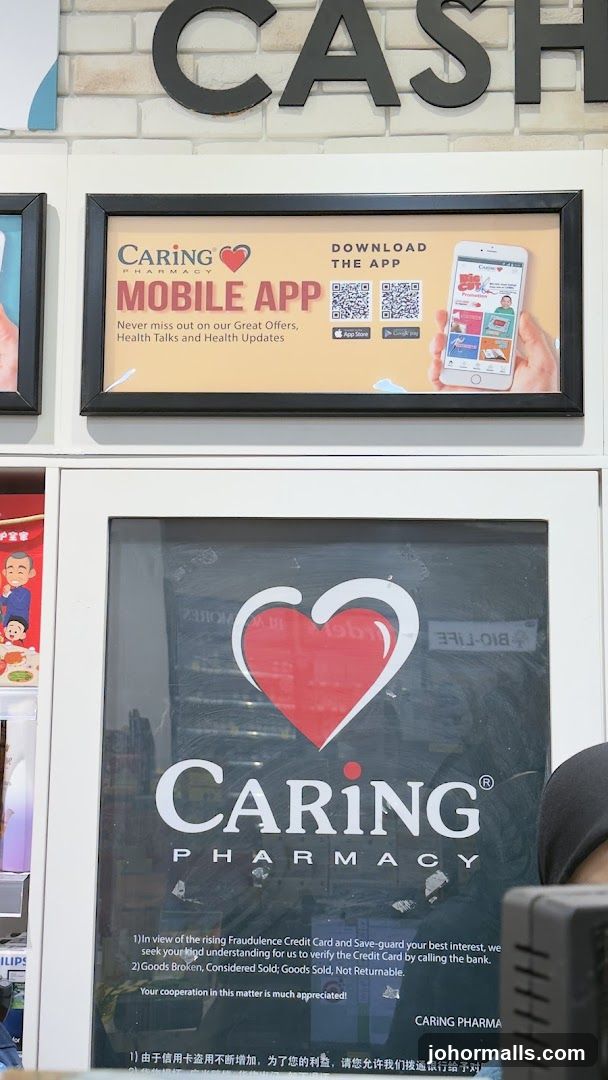 Caring Pharmacy Advertisement