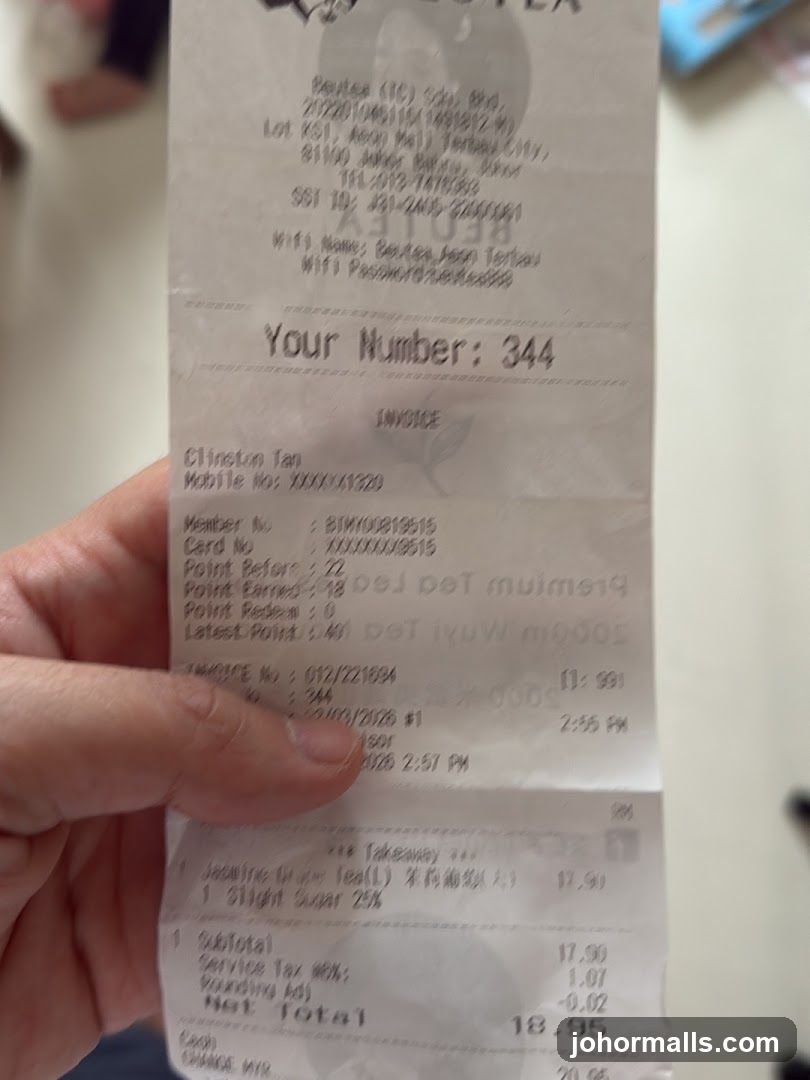 Receipt
