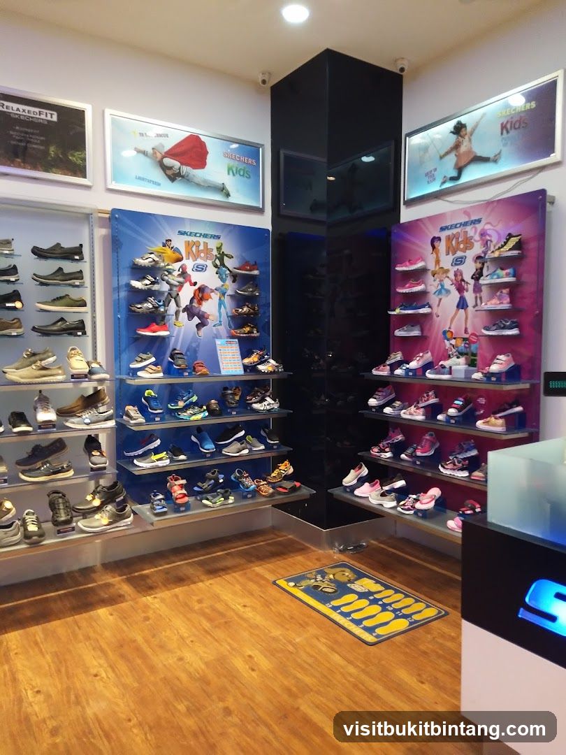 Skechers Kids Shoe Store Interior