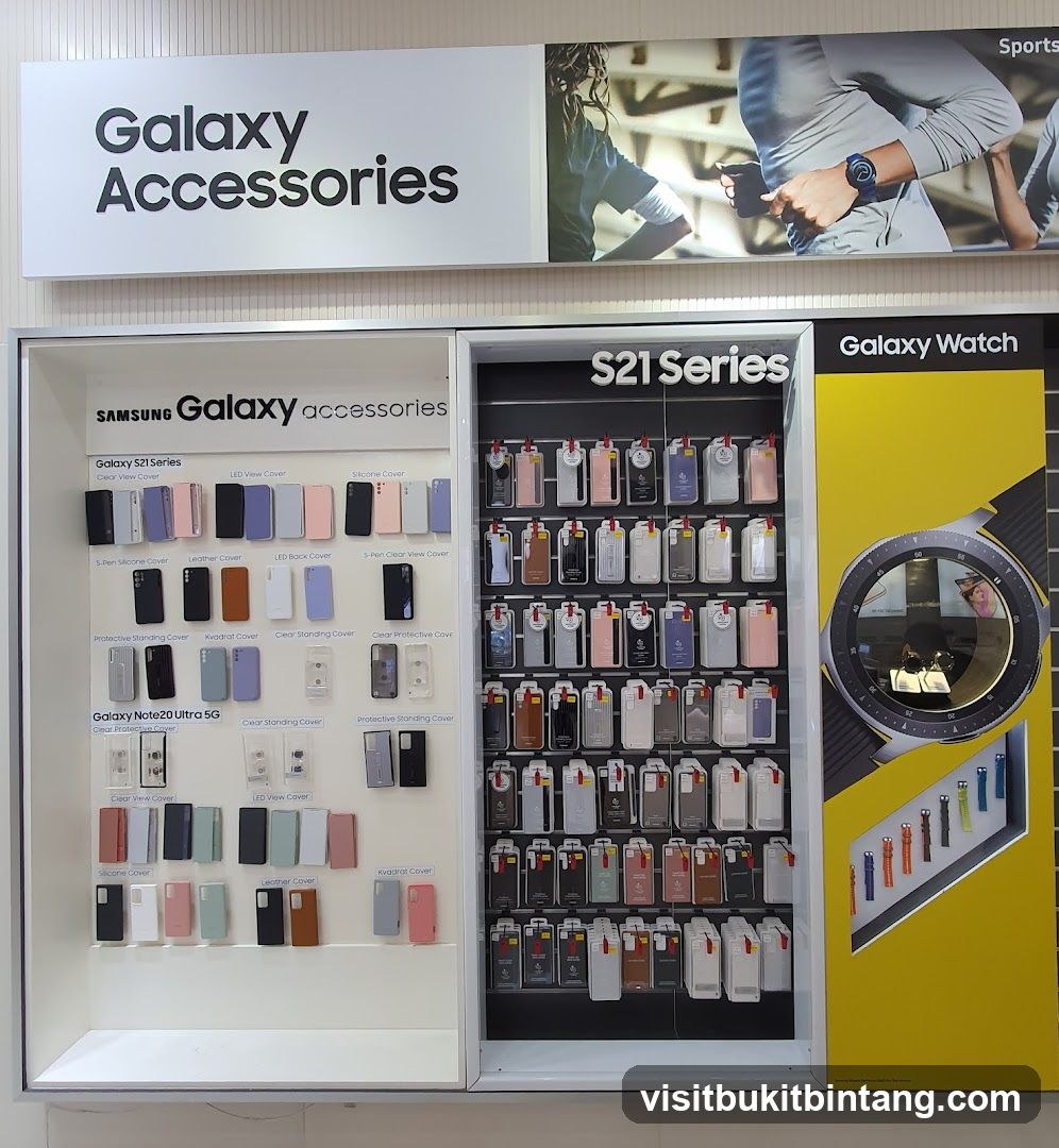 Samsung Galaxy Accessories Display