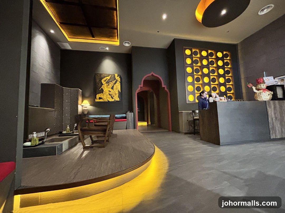 Spa Reception Area