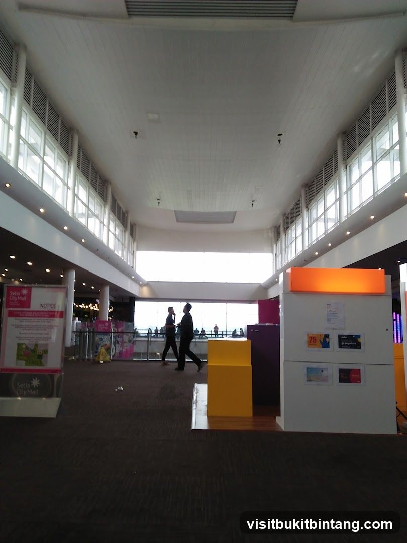 Indoor Mall Corridor