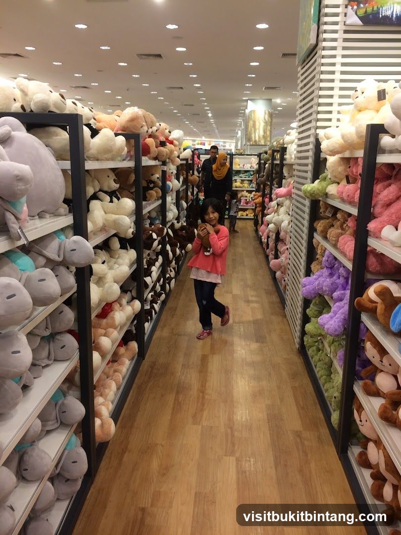 Aisle of Stuffed Animals