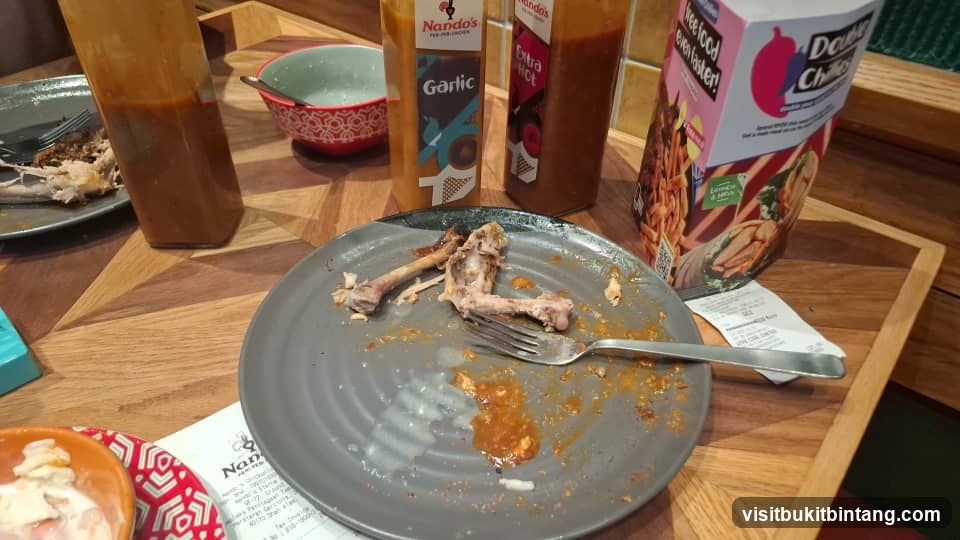 Nando's Meal Remnants