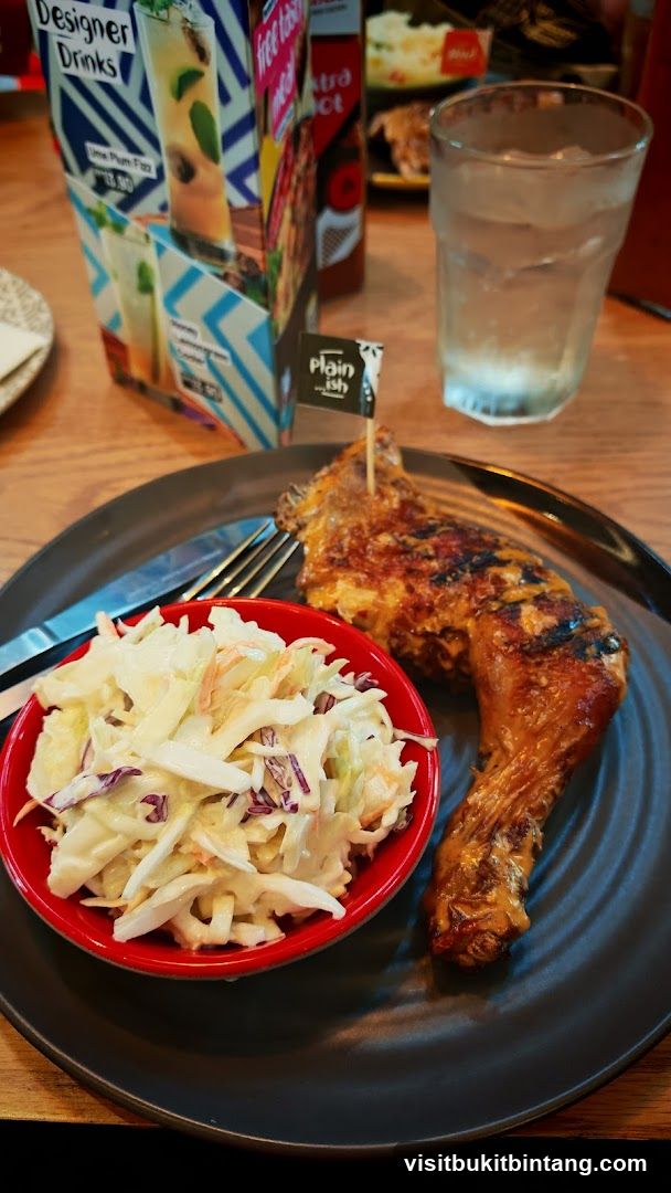 Grilled Chicken and Coleslaw