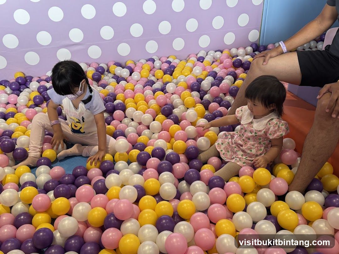 Children Playing in Ball Pit