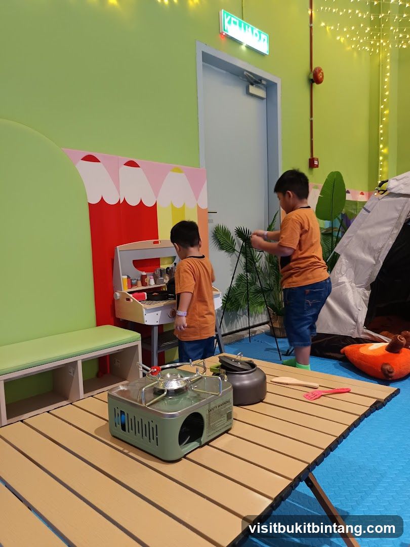 Children Playing in a Play Area