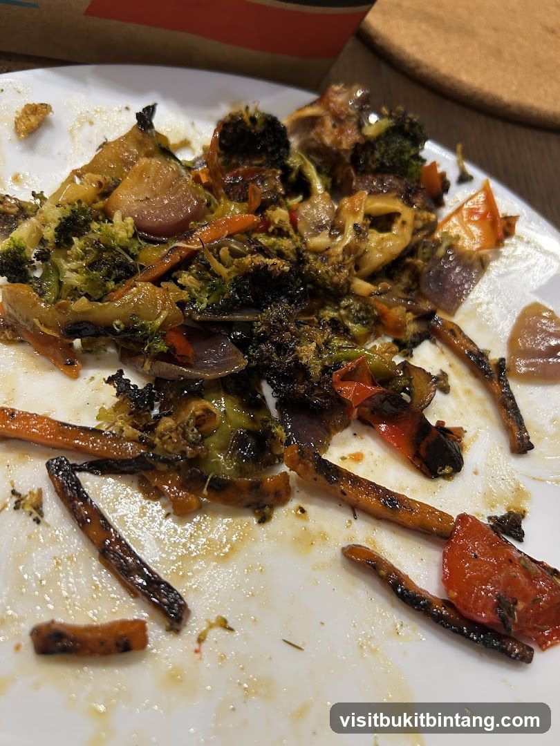 Roasted Vegetables on a Plate