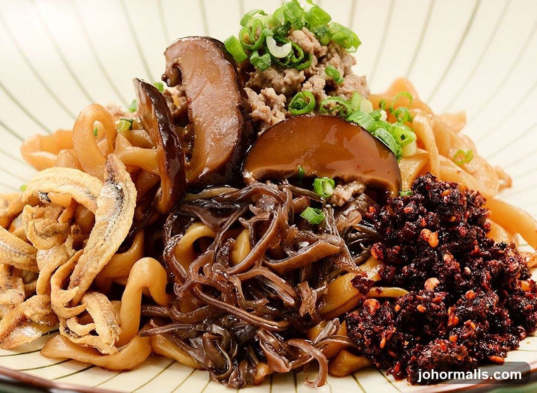 Noodles with Toppings