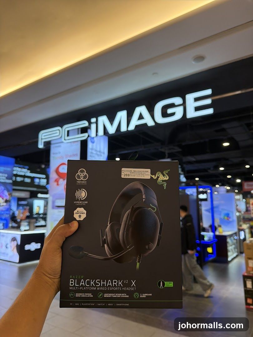 Razer Blackshark V2 X Headset Box