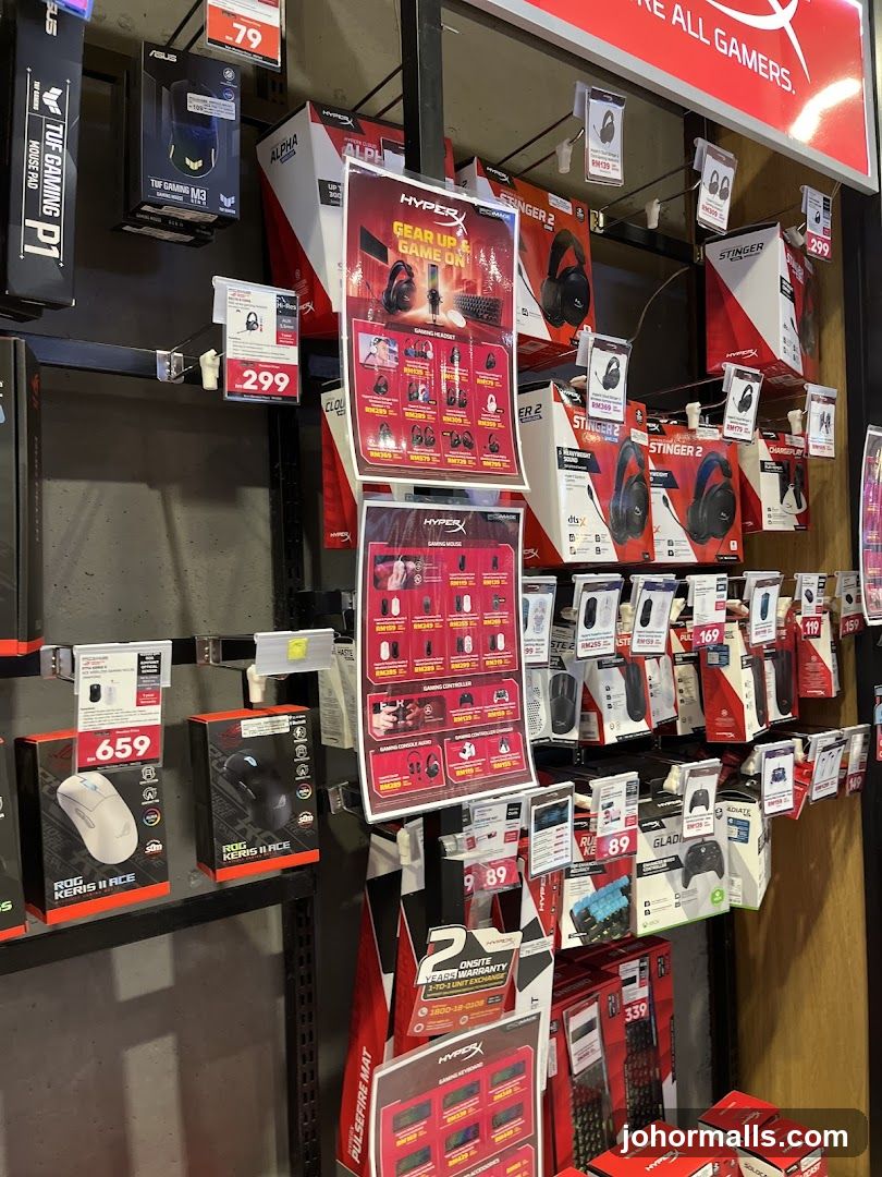 Gaming Peripherals Display