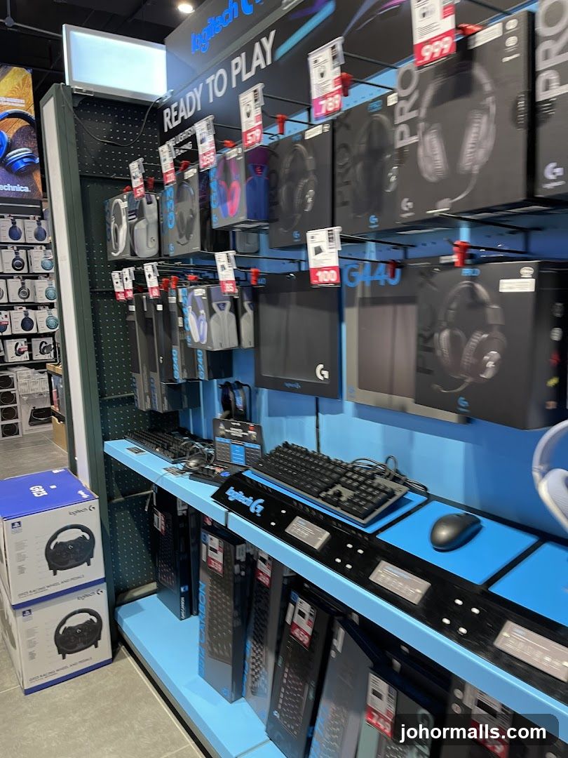Logitech Gaming Peripherals Display