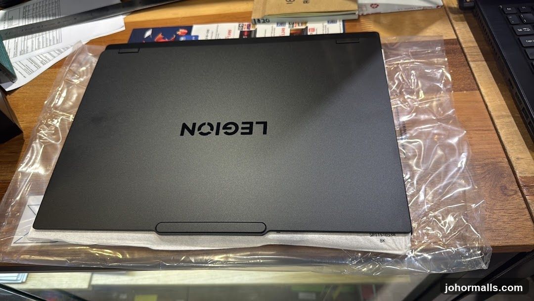 Laptop with Legion Logo