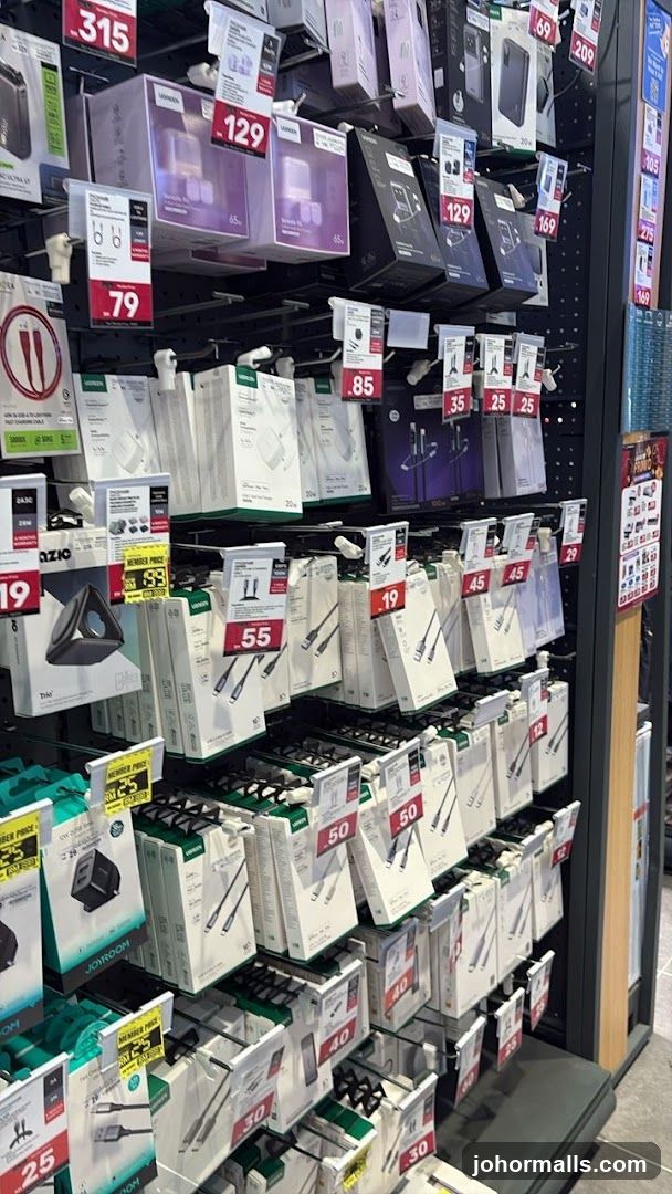 Electronics Accessories Display